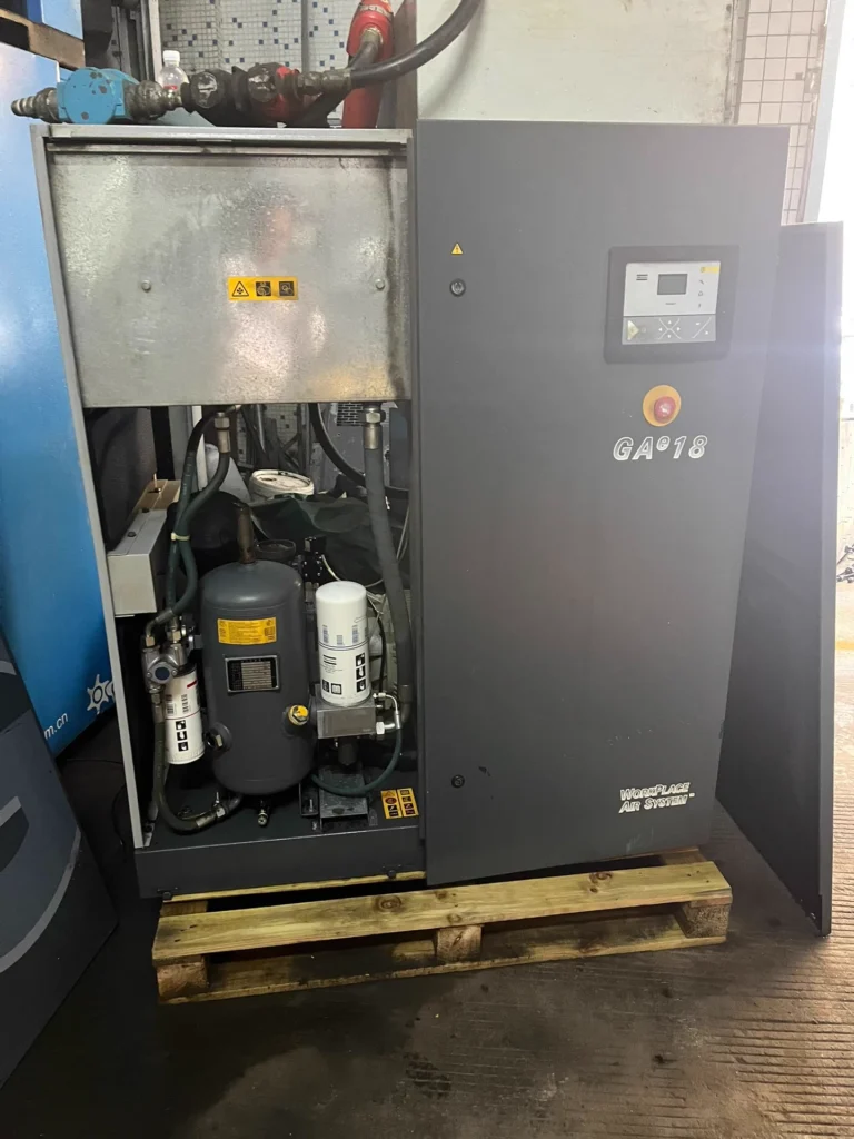 Atlas Copco GA18 is in stock