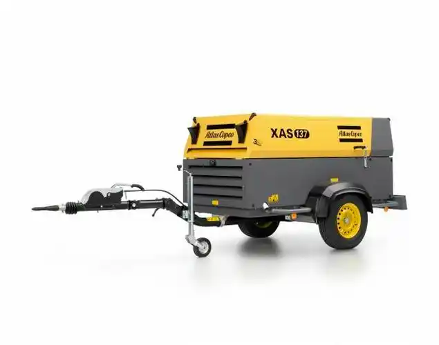 Atlas Copco XAS Series mobile air compressor
