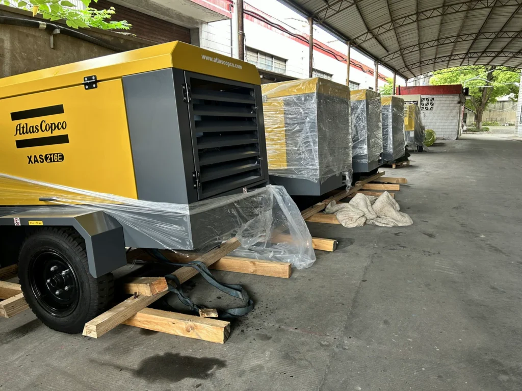 Atlas Copco XAXSXAMS Series Mobile Air Compressors