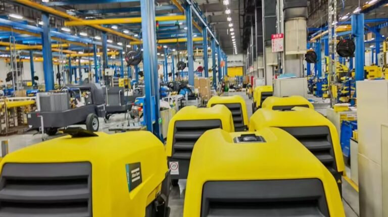 Air compressor manufacturing factory