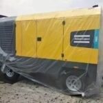 Atlas Copco V900 mobile air compressor