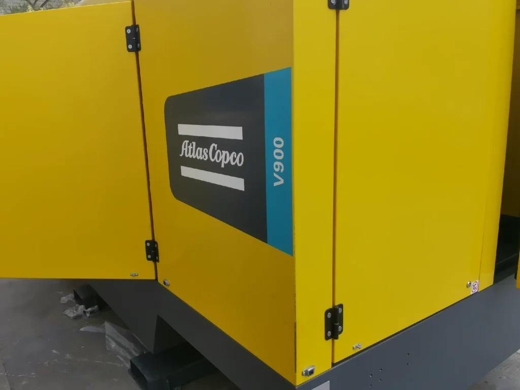 Atlas Copco V900 mobile air compressor is in stock