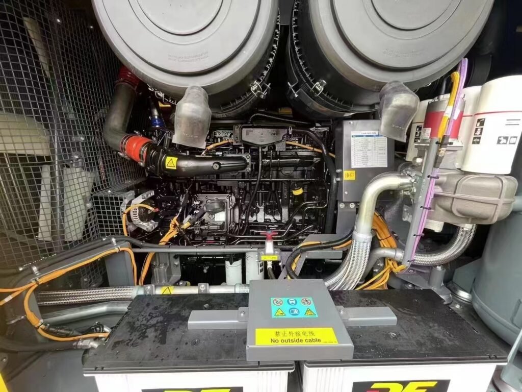 Atlas Copco XATS 350 details display