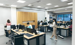 Employees are working