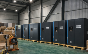 GA37-90VSD+ Series Warehouse Showcase