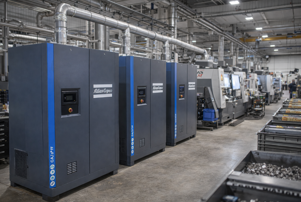 GA75+ FF is used in manufacturing plants