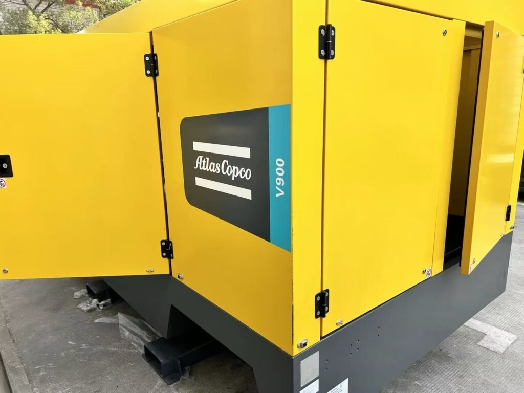 Original genuine Atlas Copco V900 mobile air compressor