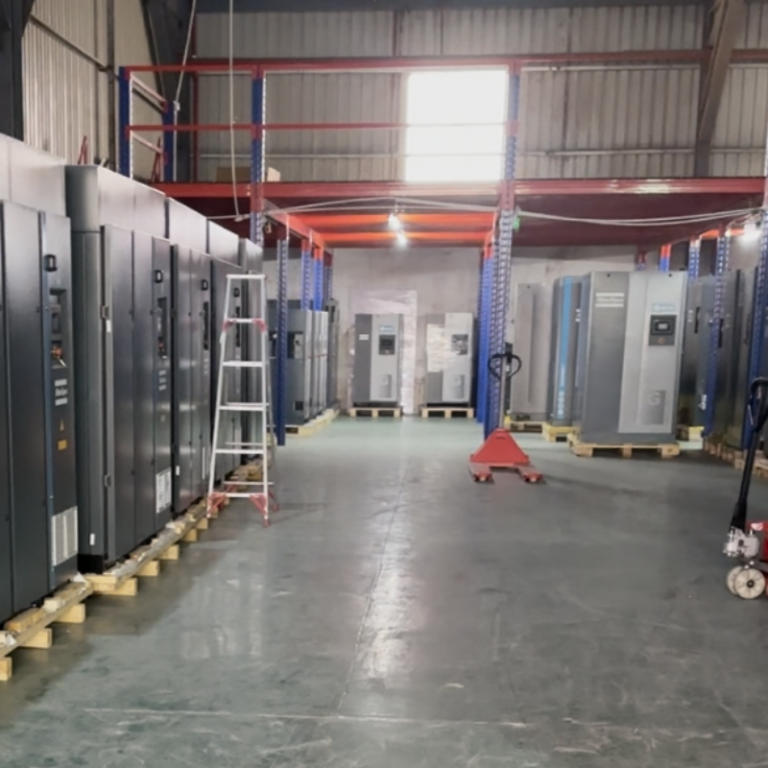 Atlas Copco Air Compressor Showcase