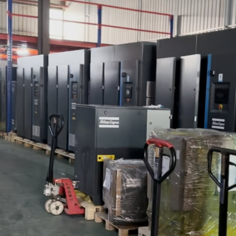 Atlas Copco Air Compressor Warehouse
